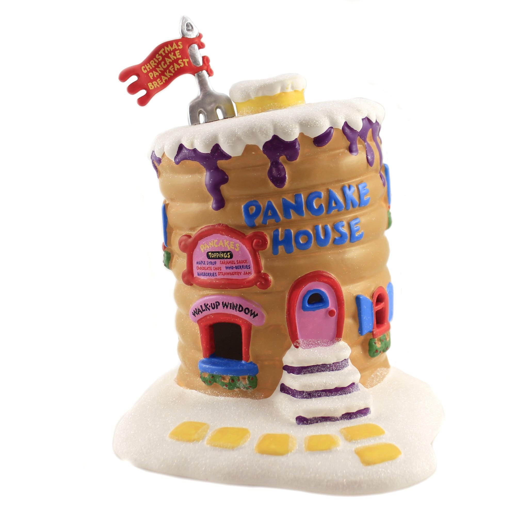 Grinch Villages Who-Ville Pancake House Figurine #6001205