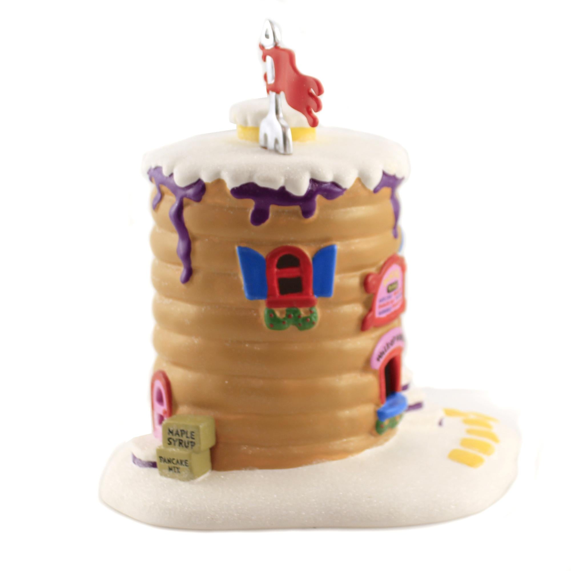 Grinch Villages Who-Ville Pancake House Figurine #6001205