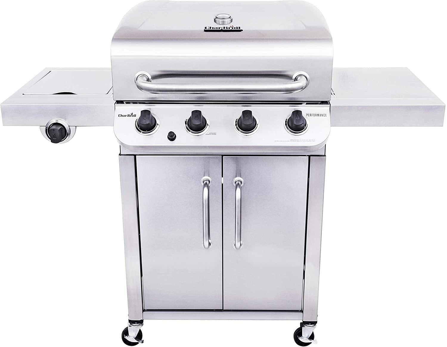 463375919 Performance  Steel 4-Burner Cabinet Style Liquid P