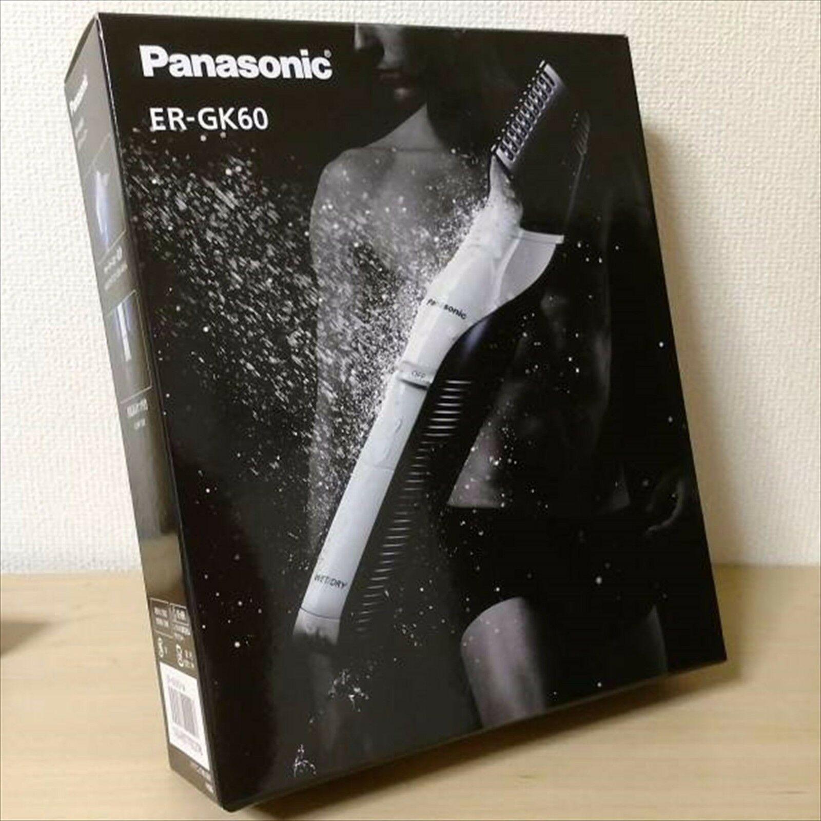 Panasonic Er-gk60-w White Body Trimmer for Men From Japan