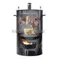 Hakka 18" BBQ Charcoal Grill Party Griller  Steel Garden Camping Smoker