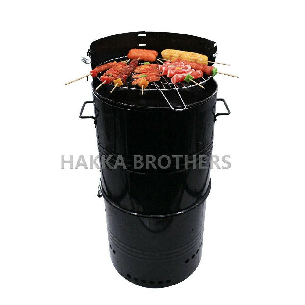 Hakka 18" BBQ Charcoal Grill Party Griller  Steel Garden Camping Smoker