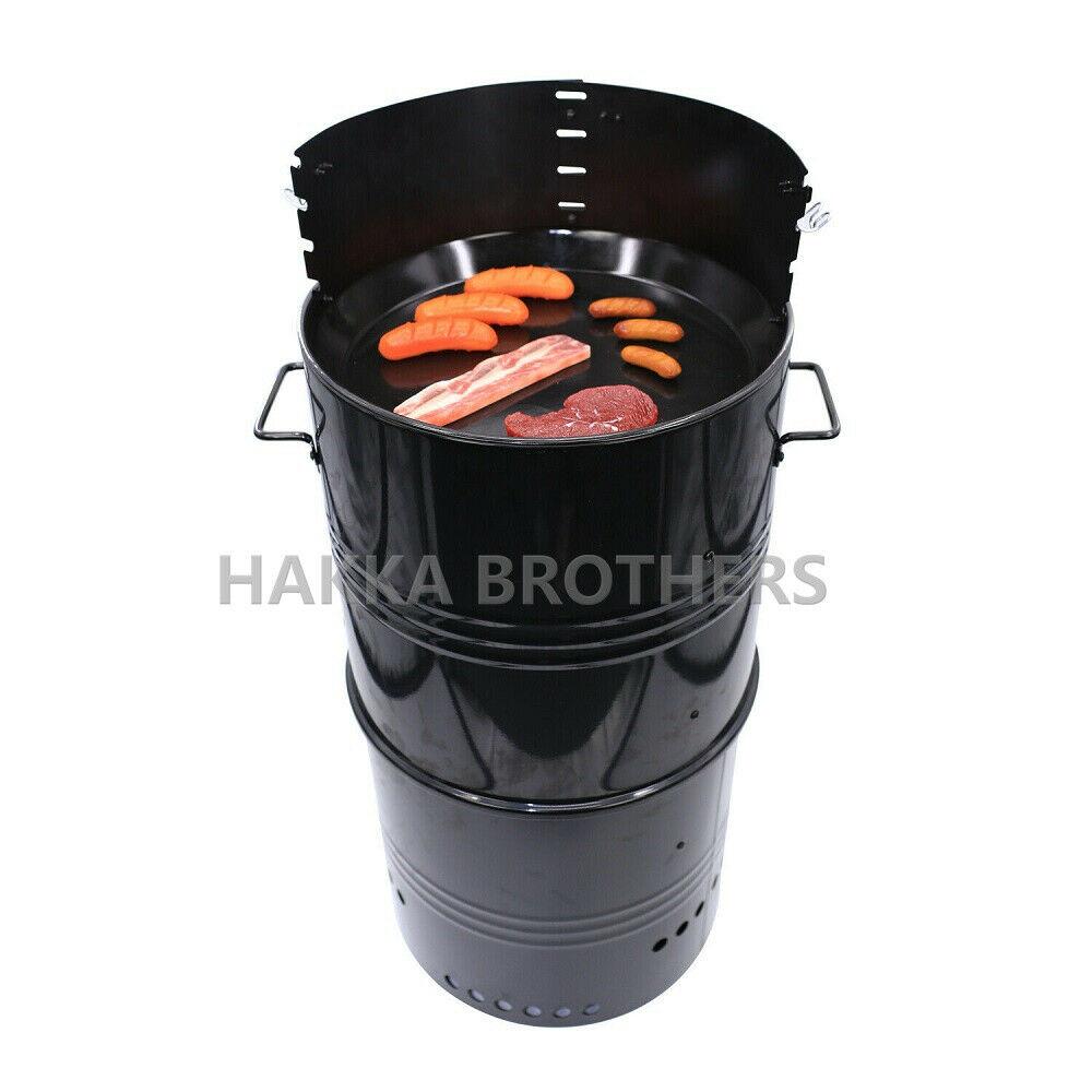 Hakka 18" BBQ Charcoal Grill Party Griller  Steel Garden Camping Smoker