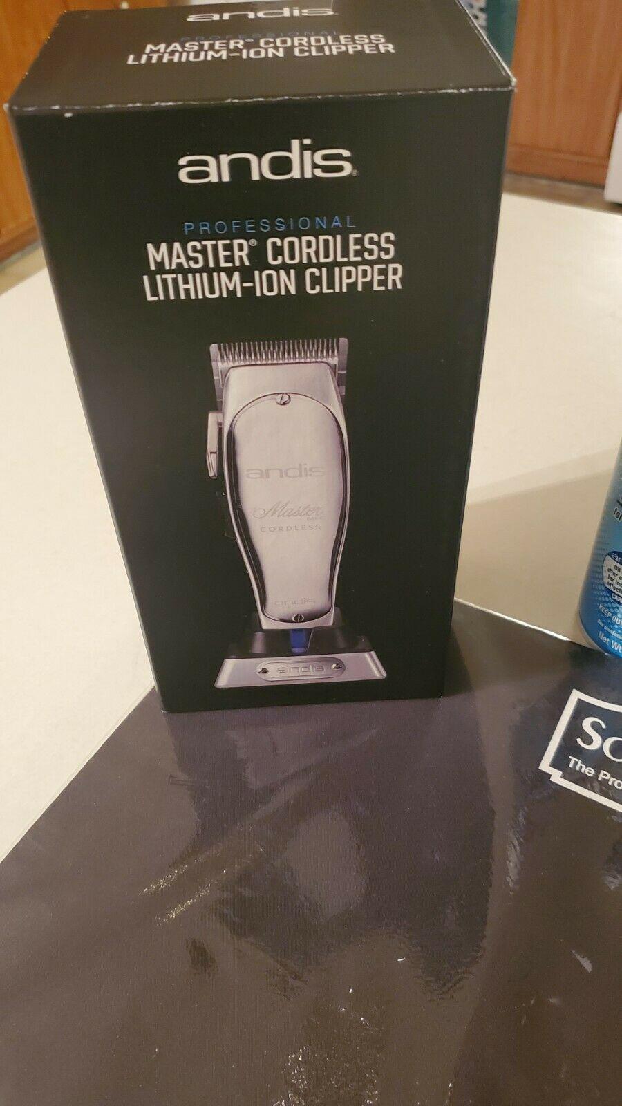 Andis Cordless Master Clipper, T-Outliners, Cool Care Plus & Clipper Mat