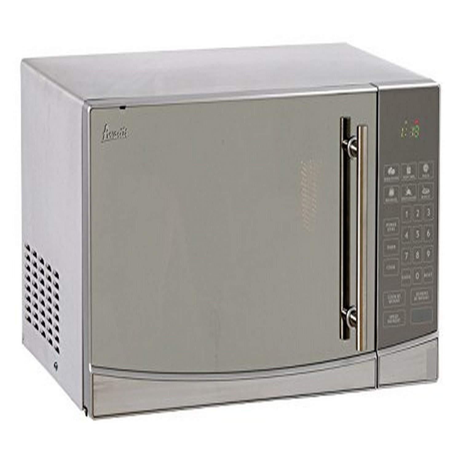 Avanti MO1108SST 1000-watt Counter Top Microwave Oven with  Steel Finish,Silver