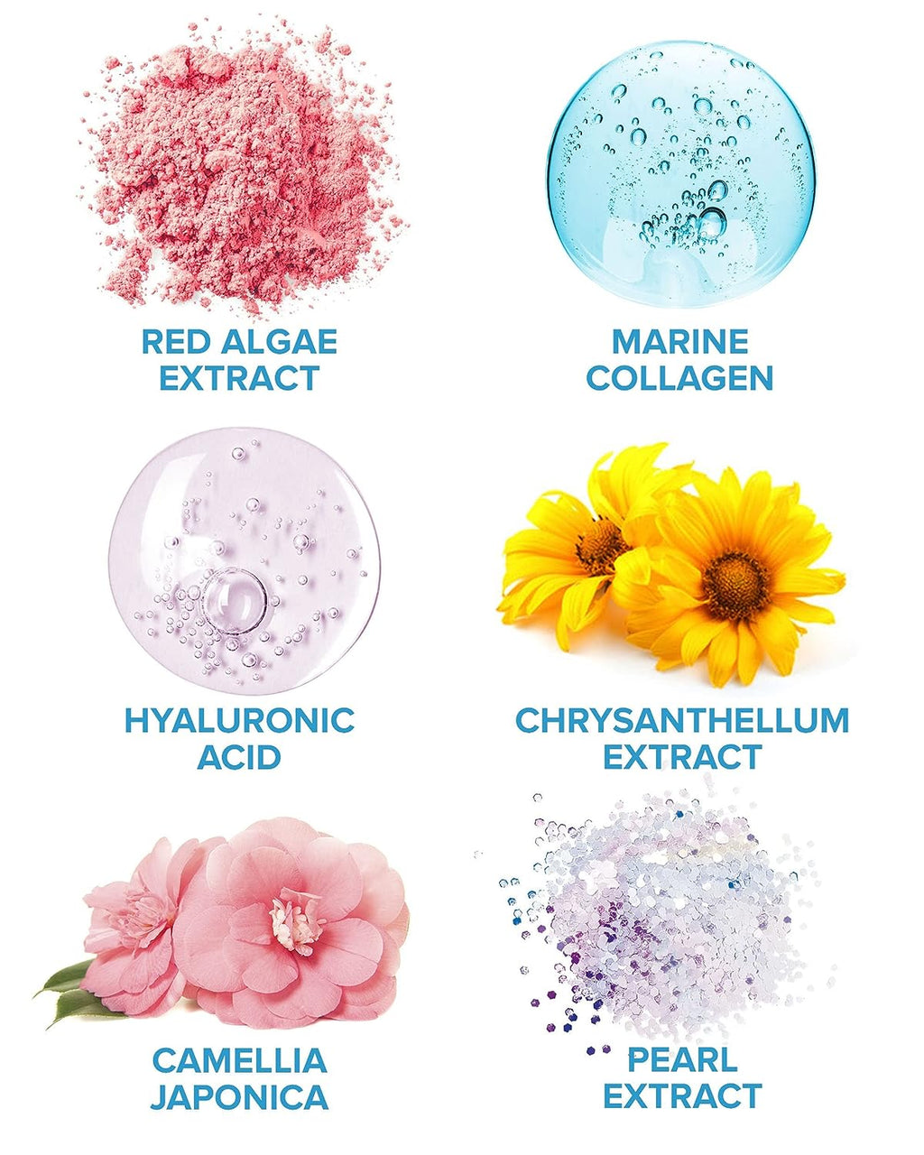 Maree Eye Gel Pads - Reduce Wrinkles, Puffy Eyes, Dark Circles, Eye Bags - Natural Marine Collagen Eye Gels with Hyaluronic HA - Anti Aging Eye Mask Patches &amp; Face Moisturizer