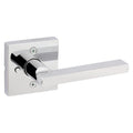 Halifax Square Polished Chrome Privacy Bed/Bath Door Lever