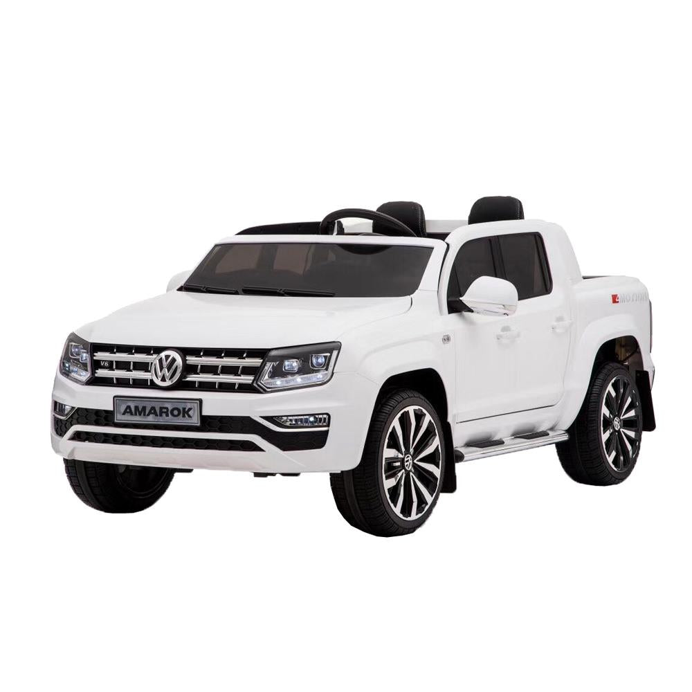 Kool Karz Volkswagen Amarok Two Seater Eletric Ride On Toy Car, White