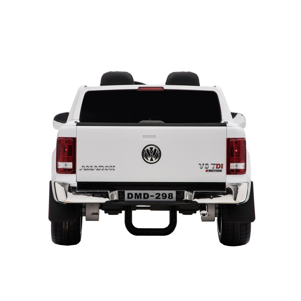 Kool Karz Volkswagen Amarok Two Seater Eletric Ride On Toy Car, White