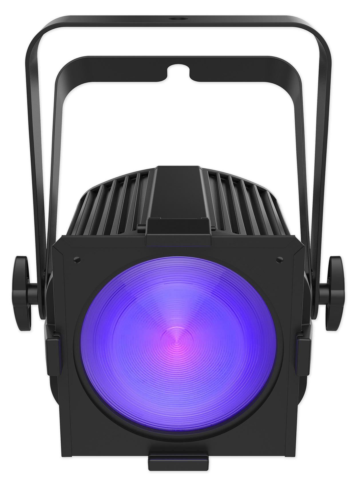 (2) Chauvet DJ EVE P-150 UV DMX Black Light StaCannons+LED Fogger+Fluid