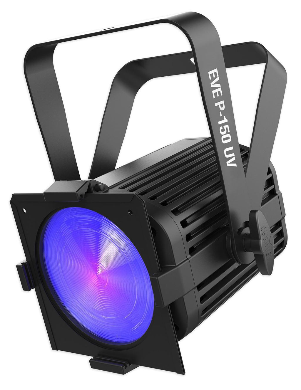 (2) Chauvet DJ EVE P-150 UV DMX Black Light StaCannons+LED Fogger+Fluid