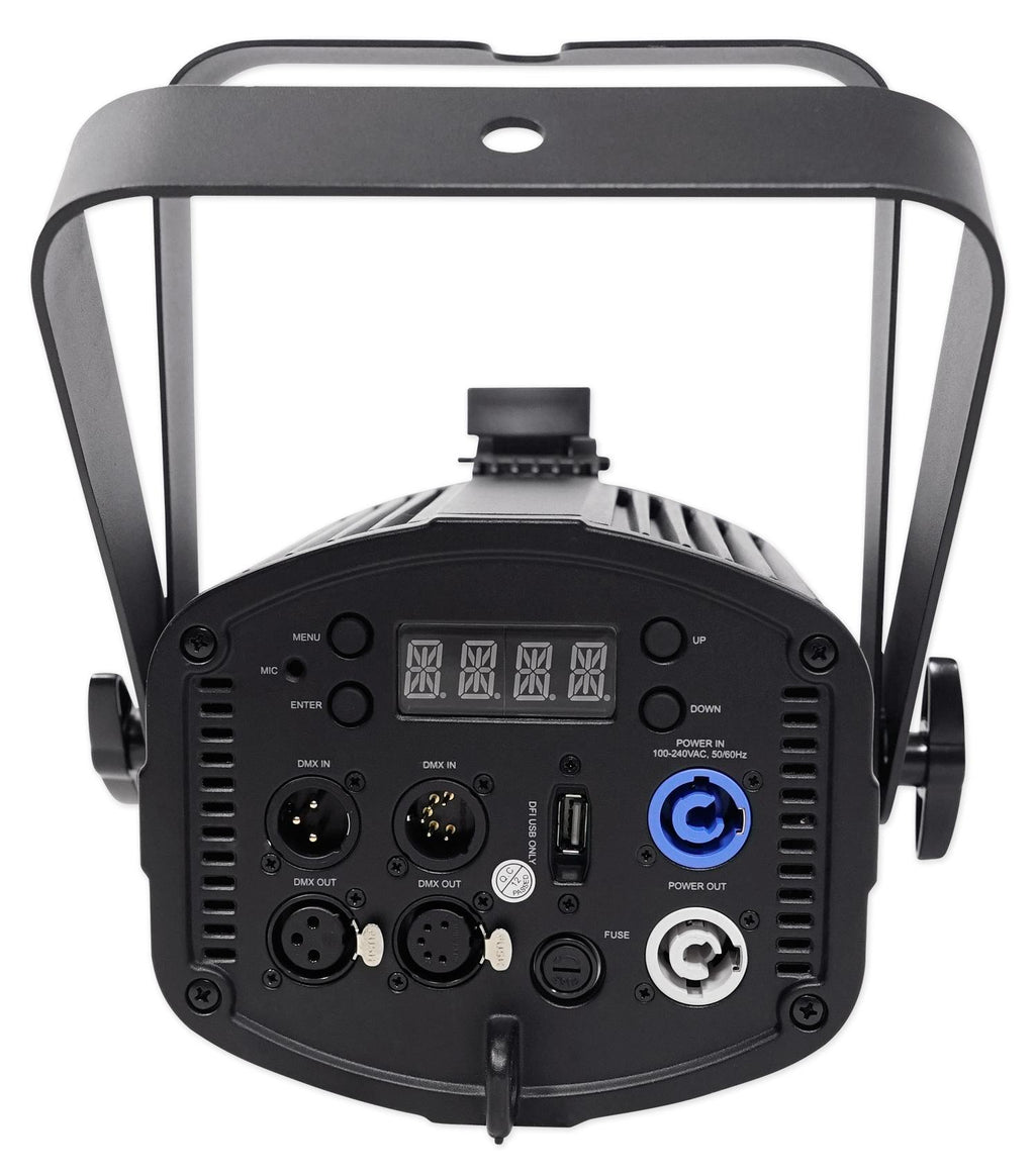 (2) Chauvet DJ EVE P-150 UV DMX Black Light StaCannons+LED Fogger+Fluid