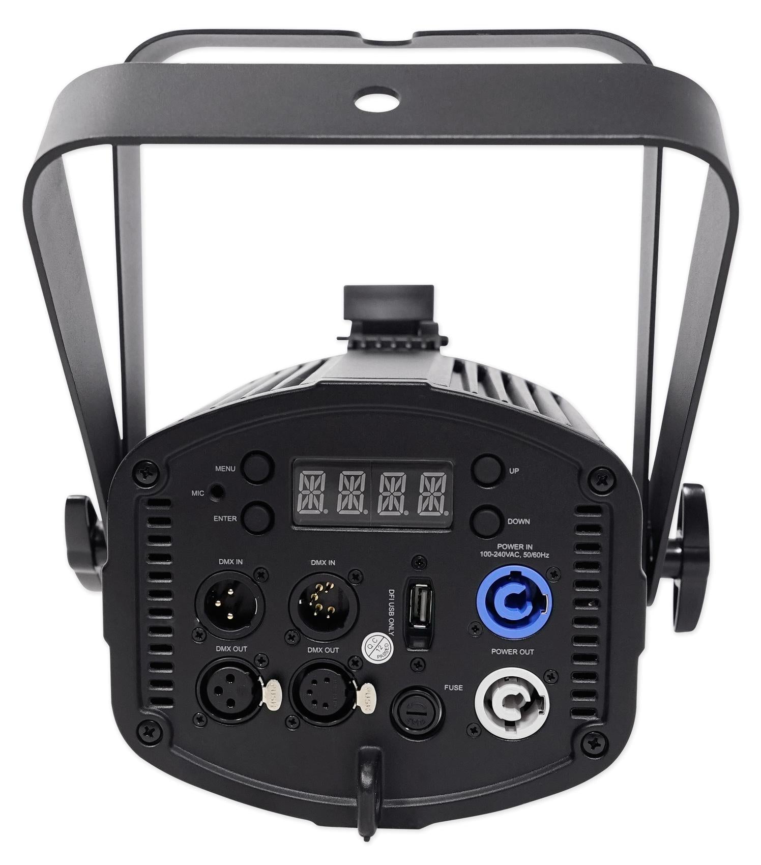 (2) Chauvet DJ EVE P-150 UV DMX Black Light StaCannons+LED Fogger+Fluid
