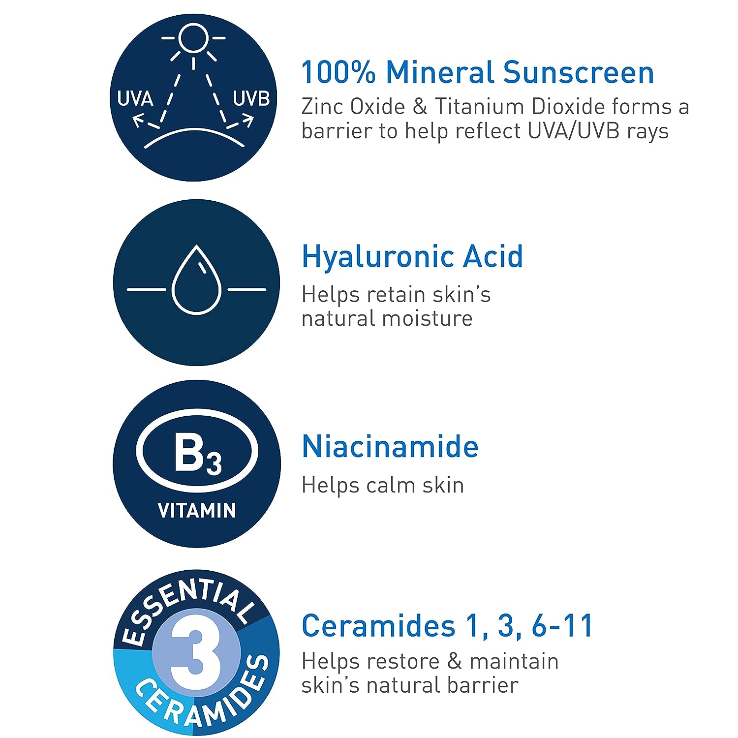 CeraVe Tinted Sunscreen with SPF 30 | Hydrating Mineral Sunscreen With Zinc Oxide &amp; Titanium Dioxide | Sheer Tint for Healthy Glow | 1.7 Fluid Ounce