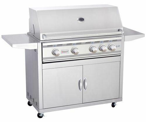 Deluxe Grill Cart for 38" TRL Grill - CART ONLY