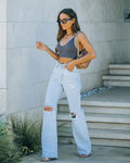 Shoreline Bralette - Charcoal