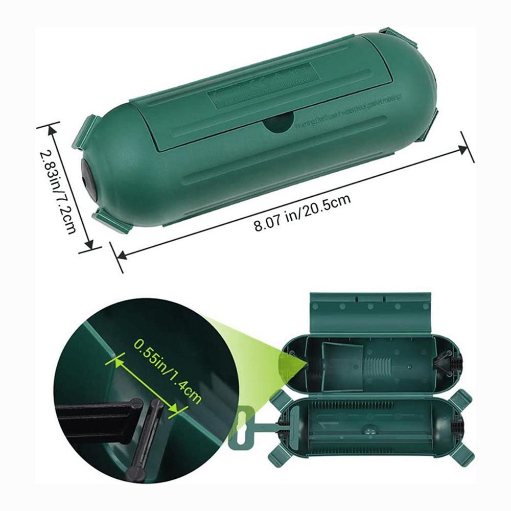 Waterproof Outdoor Extension Cord Safety Junction Box - Protect Your Outlet &amp; Cable Connections!
