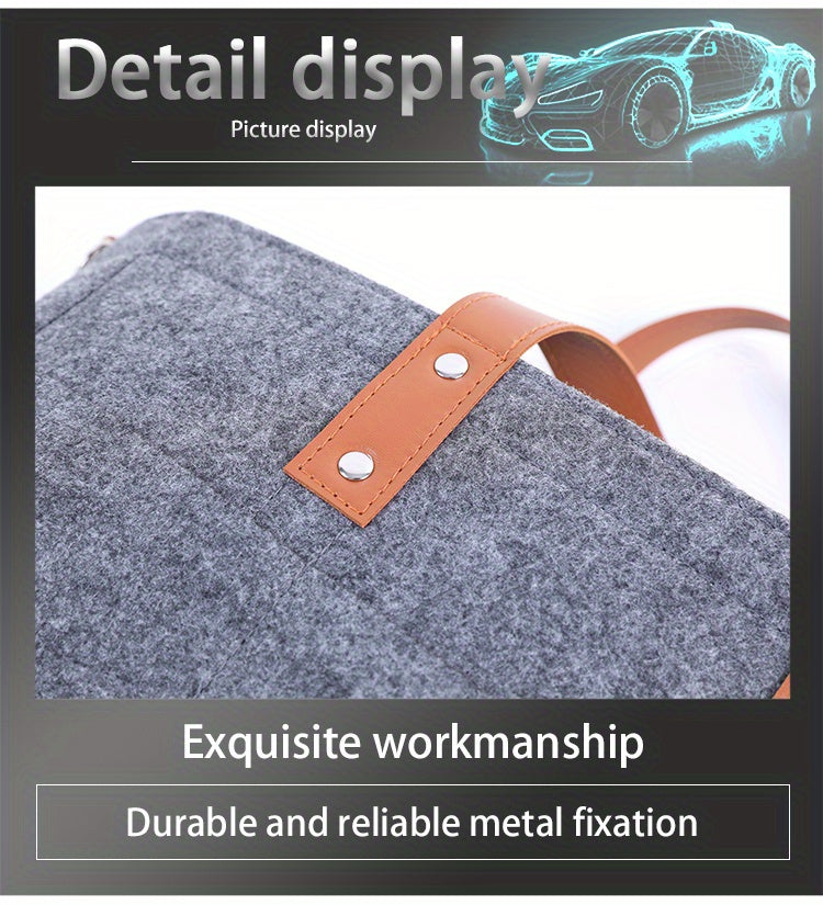 Folding StoraBag, For Trunk, Household, Multifunctional Hanging Bag, Hanging Basket Cart, Portable Bag, Practical Supplies For Car