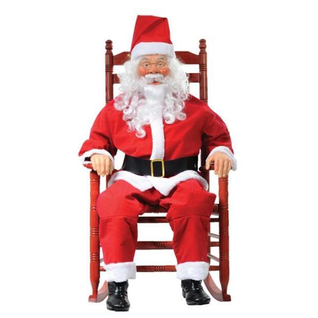 Life-Size Rockin Chair Santa Boxed Prop