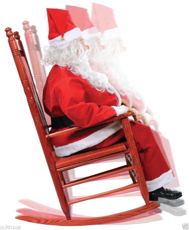 Life-Size Rockin Chair Santa Boxed Prop