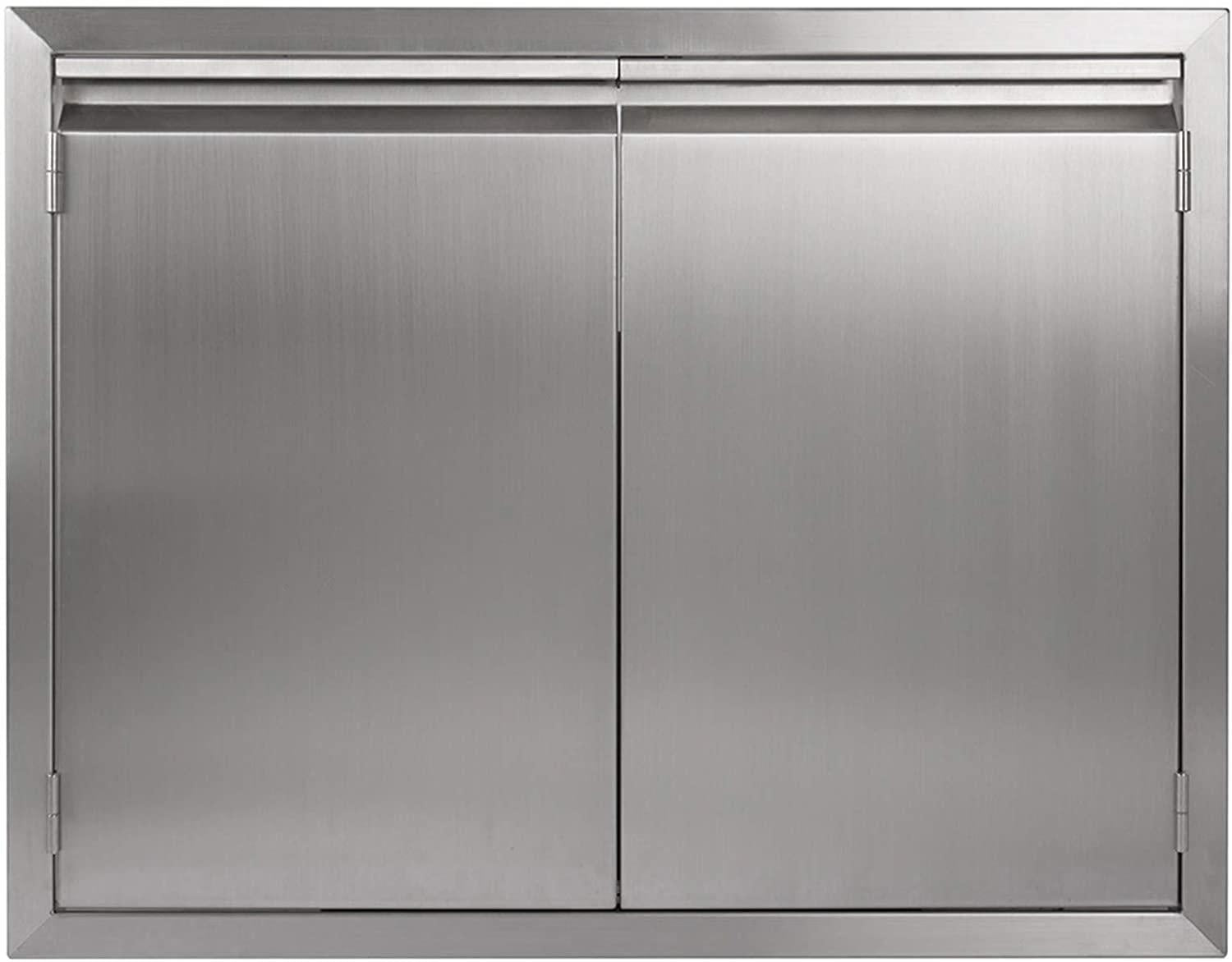 BBQ Access Door 26" W X 24" H, 304  Steel Outdoor Kitchen Acces