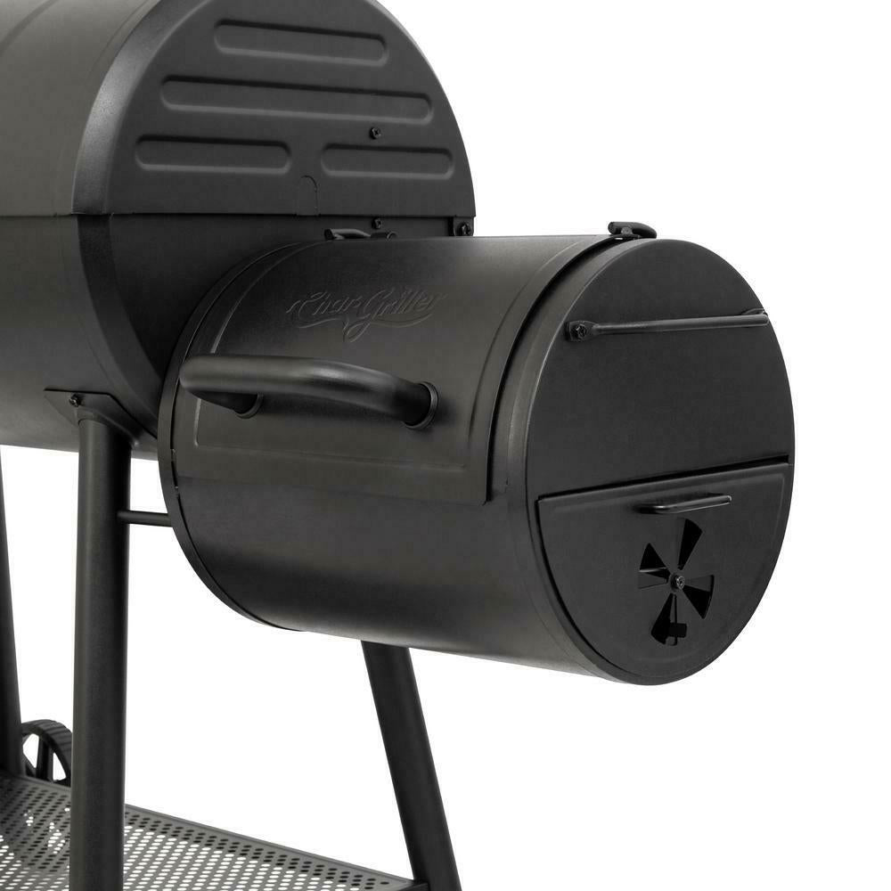 Barrel Grill 27.50 in W x 50.40 in. H Adjustable Air Vent StoraRack Cast Iron