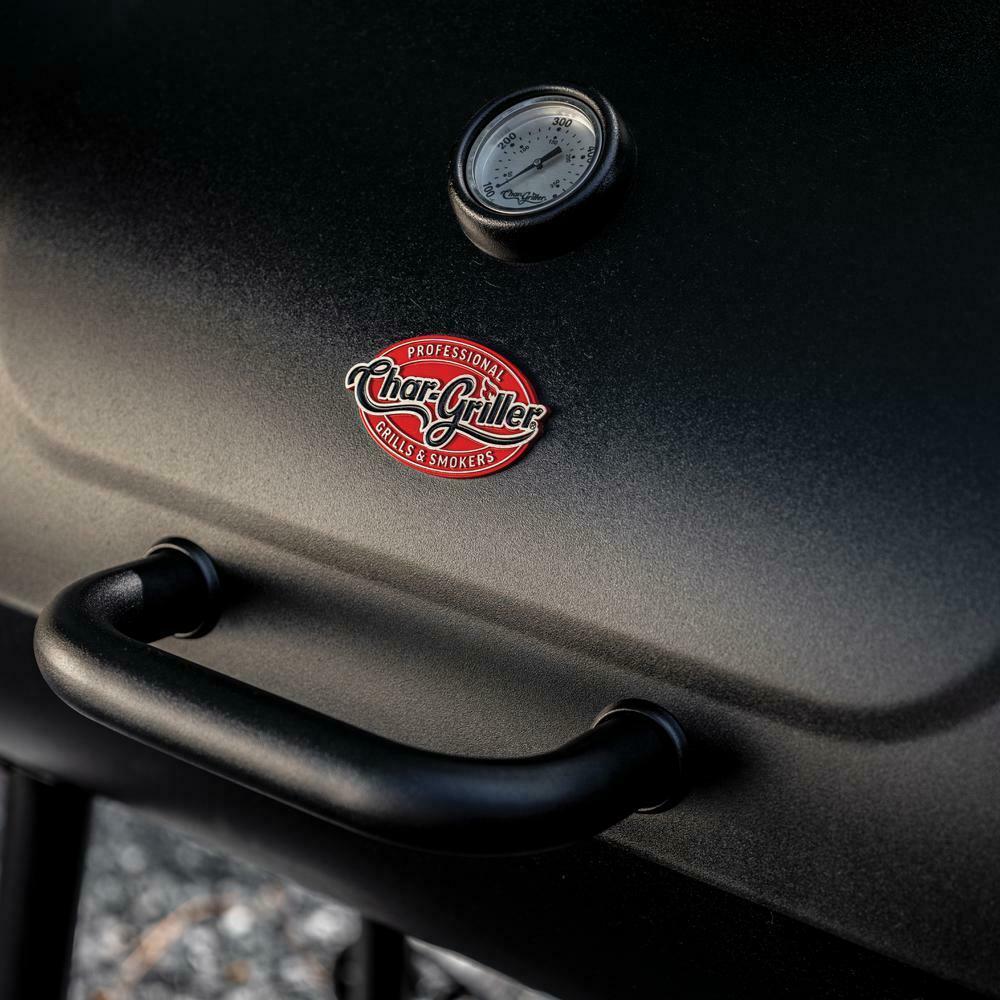 Barrel Grill 27.50 in W x 50.40 in. H Adjustable Air Vent StoraRack Cast Iron