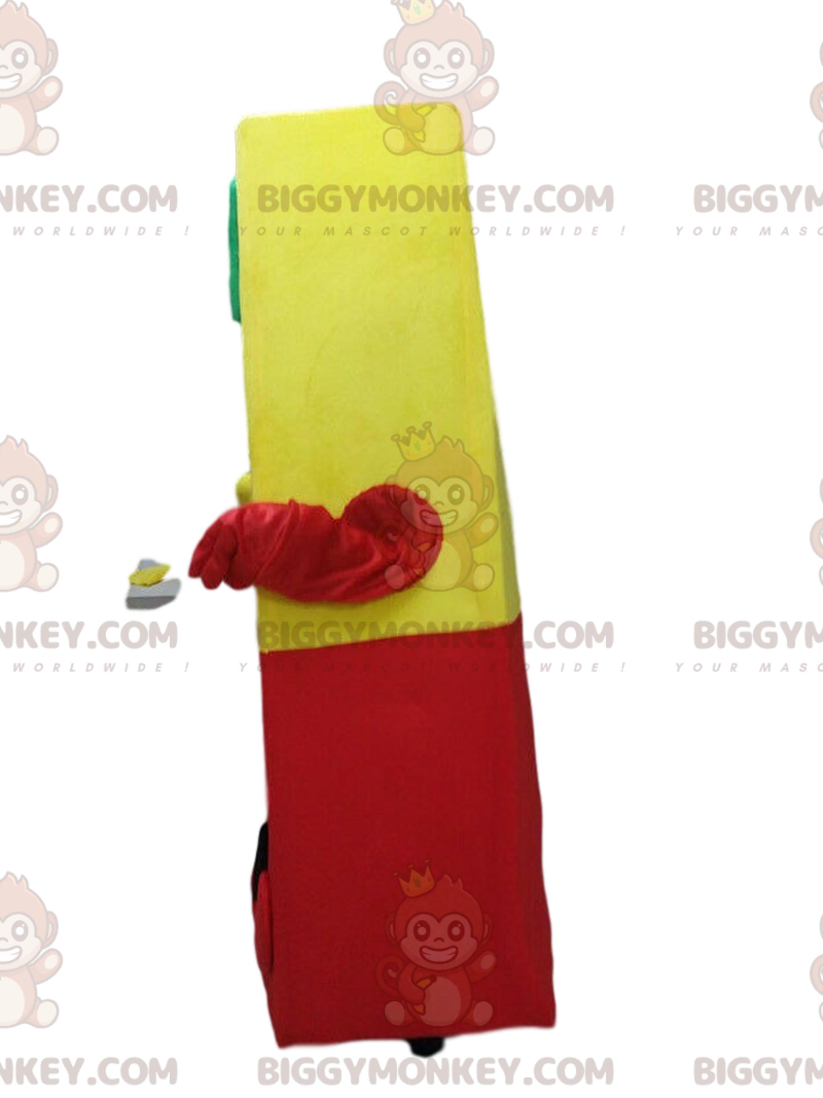 Giant pizza slice BIGGYMONKEYmascot costume, pizzeria costume