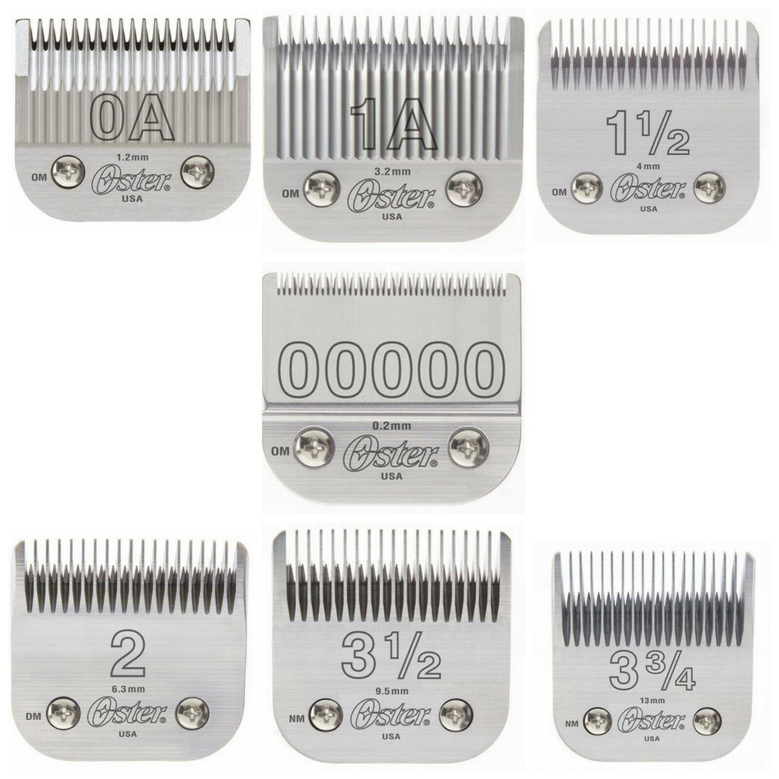 Oster 76 Clipper Replacement Blades Power Pack! 7 Blades! Best Selling Blades!