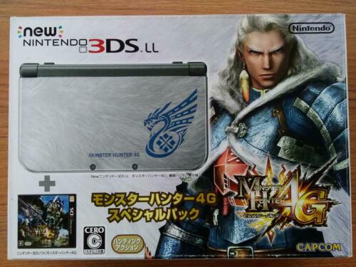 3DS XL LL Monster Hunter 4G Special Pack Japanese Console From Japan