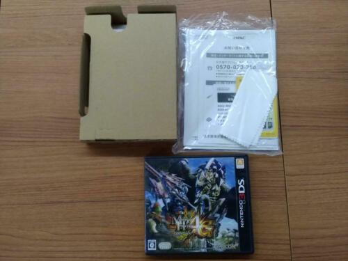 3DS XL LL Monster Hunter 4G Special Pack Japanese Console From Japan