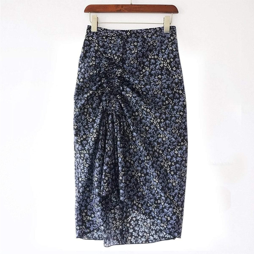 floral print skirt