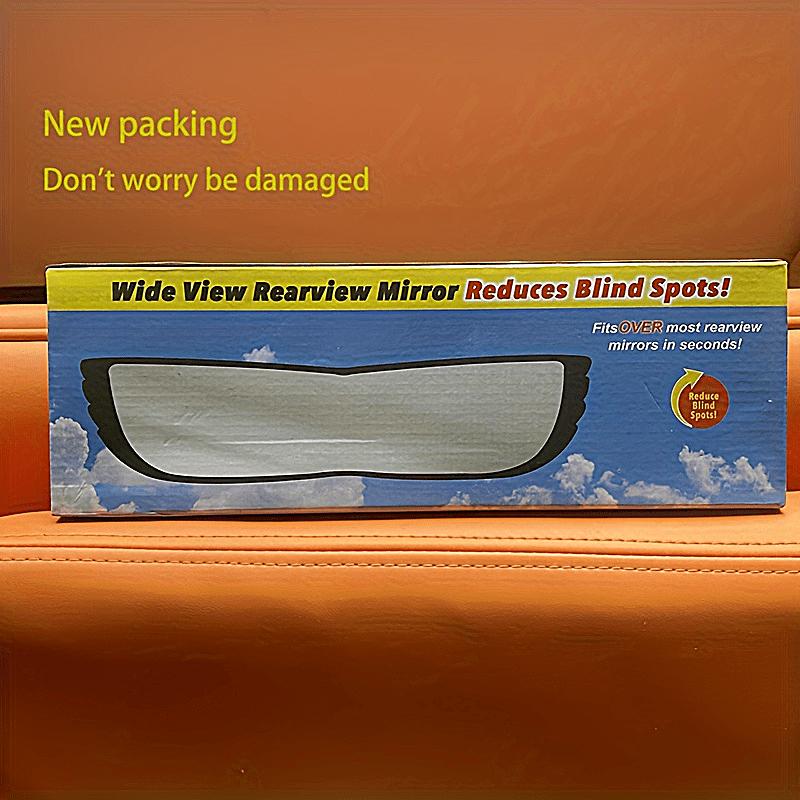 1pc Car Wide Angle Rearview Mirror Curved Interior LarField Of View Inside Mirror Blind Area Auxiliary Mirror