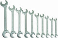 Williams 3782 10-Piece Double Open End Wrench Set
