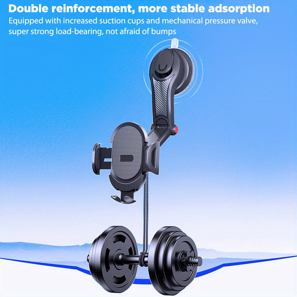 Universal Car Phone Holder Stand, Gravity Dashboard  Mount For  13/12/11 &amp; 4.5-6.7 Smartphones!