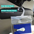 2pcs Handicap ParPlacard Holder, Ultra Transparent Disabled ParPermit Placard Protective Holder Cover With LarHanger