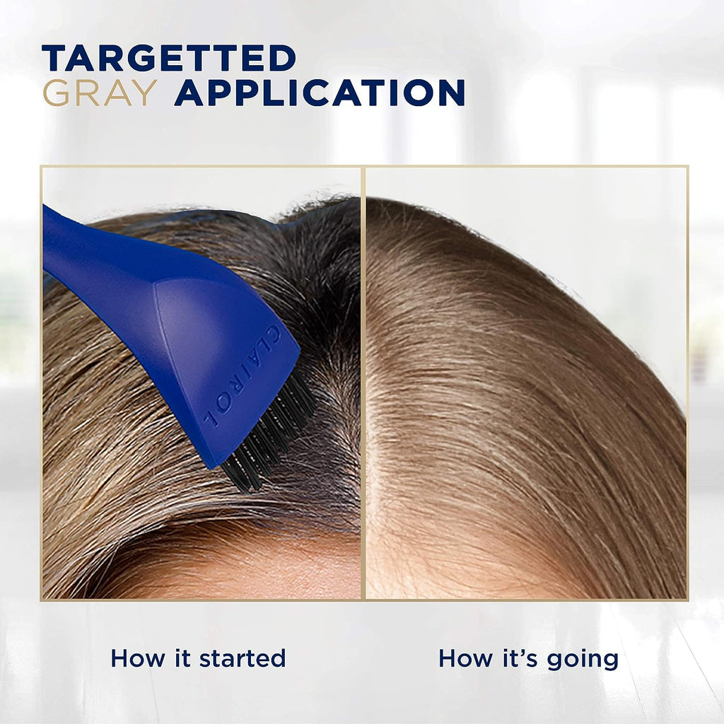 Clairol Root Touch-Up by Nice'n Easy Permanent Hair Dye, 4 Dark Brown Hair Color, 1 Count