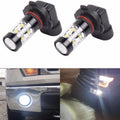 2PCS Fog Light Headlight Bulb Signal Lamp Car Running Lamp 6000K 50W White