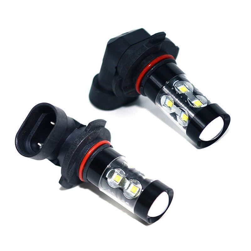 2PCS Fog Light Headlight Bulb Signal Lamp Car Running Lamp 6000K 50W White