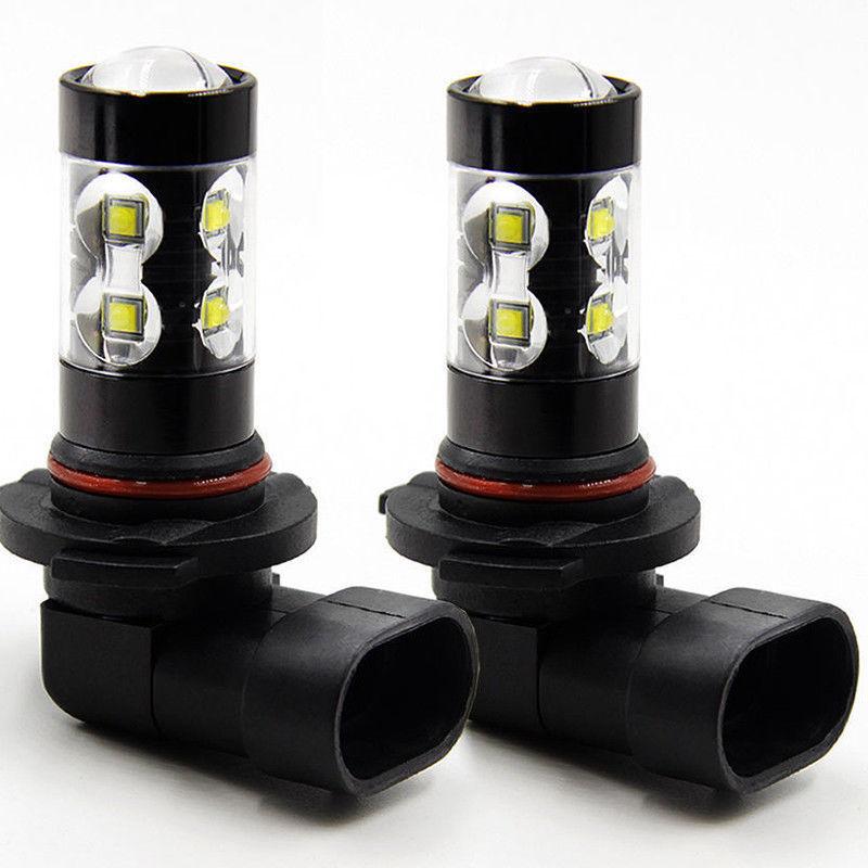 2PCS Fog Light Headlight Bulb Signal Lamp Car Running Lamp 6000K 50W White