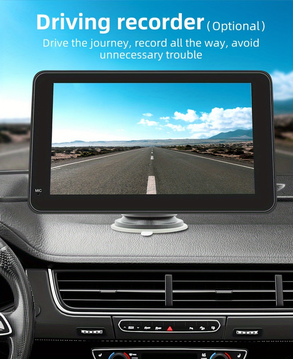 Car Stereo, Portable Wireless 7"Touch Screen For Android Auto Automatic Multimedia Player, Navigation Screen
