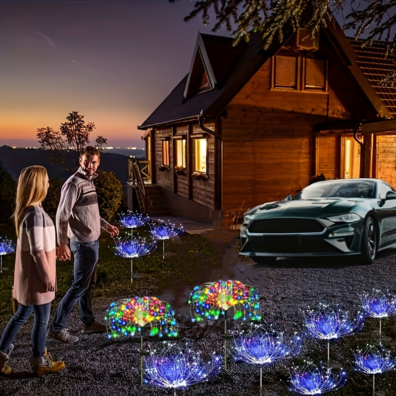 1 Pack 8 Modes LED RV Camping Outdoor Picnic Party LED Decoration RV Exterior Lighting Party Lighting