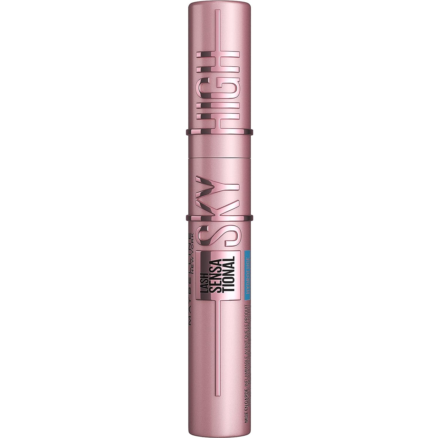 Maybelline New York Lash Sensational Sky High Waterproof Mascara Makeup, Volumizing, Lengthening, Defining, Curling, Multiplying, Buildable Formula, Very Black, 1 Count