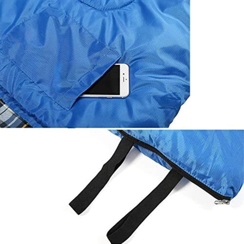 FSGHJJKN Sleeping Bag for Backpacking, Camping, or Hiking, Queen Size XL! Cold Weather Waterproof Sleeping Bag for Adults or Teens.