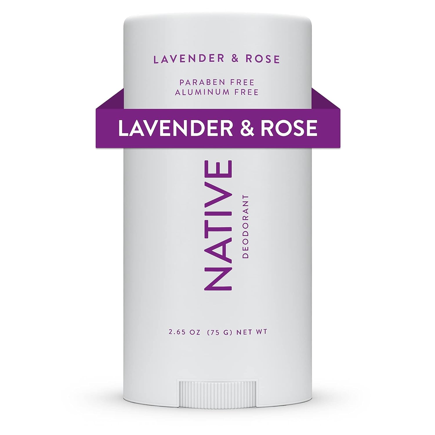 Native Deodorant | Natural Deodorant for Women and Men, Aluminum Free with Baking Soda, Probiotics, Coconut Oil and Shea Butter | Lavender &amp; Rose