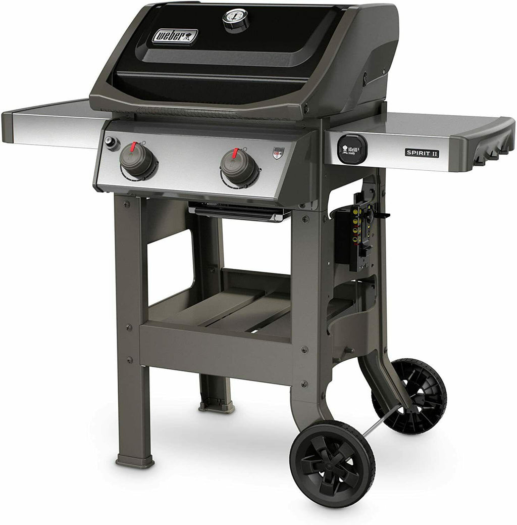 Spirit II E-210 2-Burner Propane Gas Grill - Black