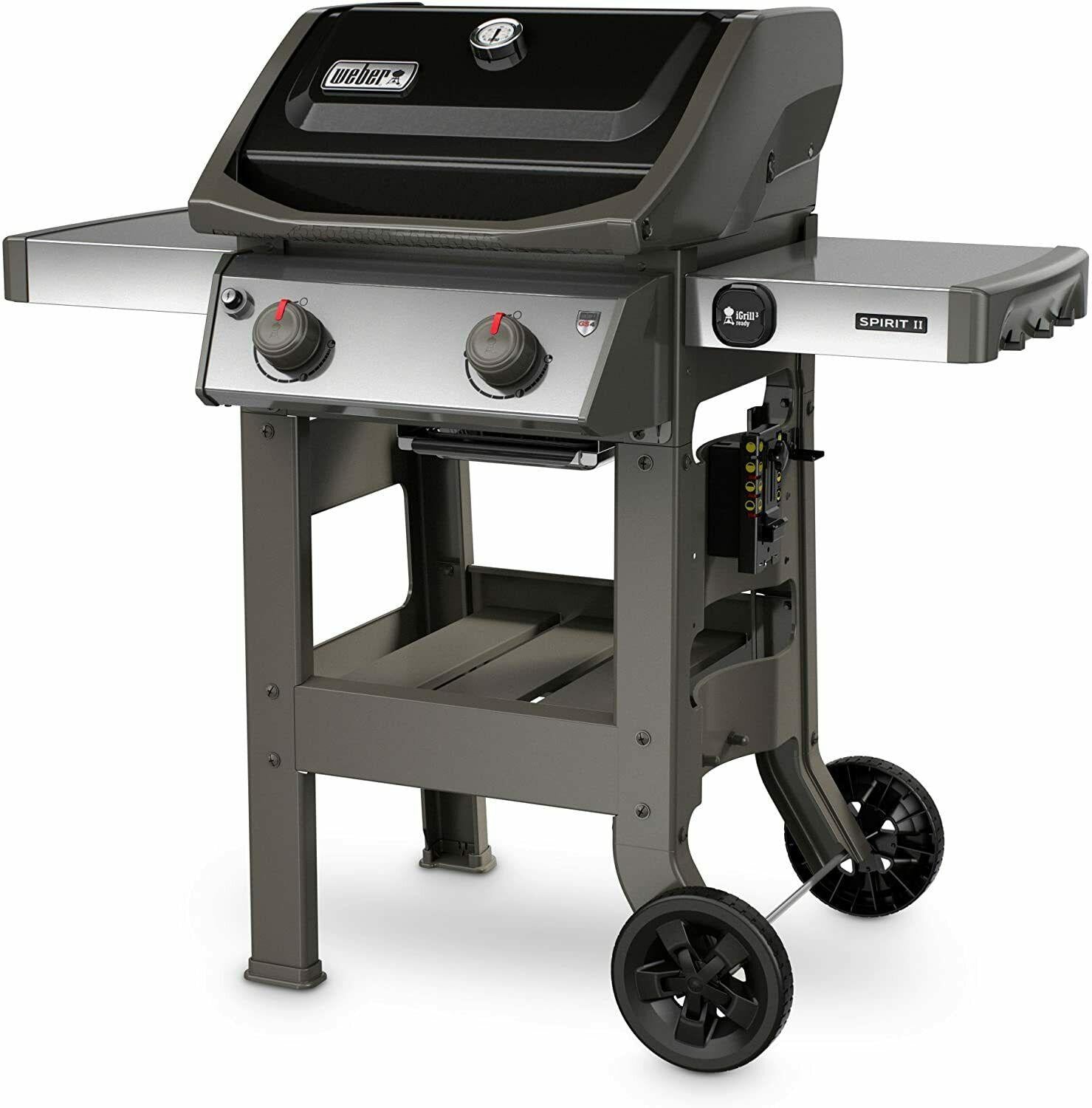 Spirit II E-210 2-Burner Propane Gas Grill - Black