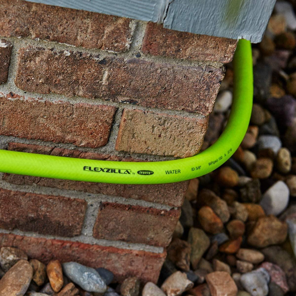 Flexzilla Garden Hose with SwivelGrip, 5/8 in. x 75 ft., Heavy Duty, Lightweight, Drinking Water Safe - HFZG575YWS