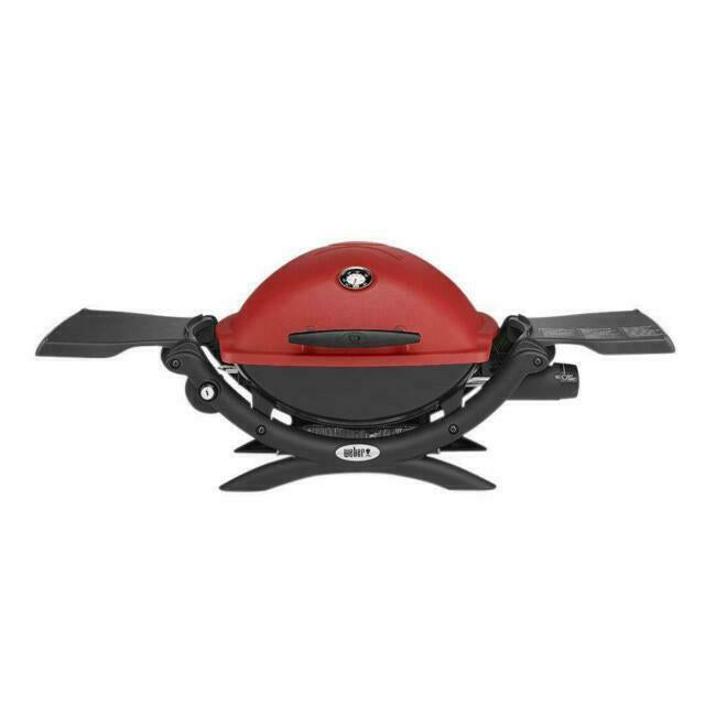 Q 1200 Portable Tabletop Propane Gas BBQ Grill  Outdoor Camping Red