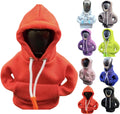 Car Shift Knob Hoodie, Funny Gear Shift Knob Shirt Sweater, Winter Warm Shift Knob Cover Sweater Shirt, Automotive Interior Novelty Accessories Decorations, Universal Fit Knob Cover Gift (Orange)